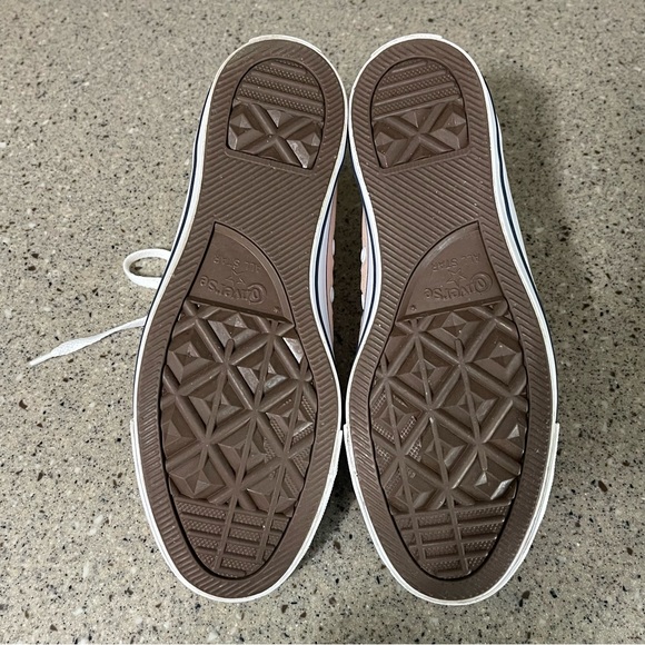 Converse All Star Chuck Taylor Peach Pink Hi Top Sneaker Size 9.5 Women 7.5 Men - Picture 10 of 10